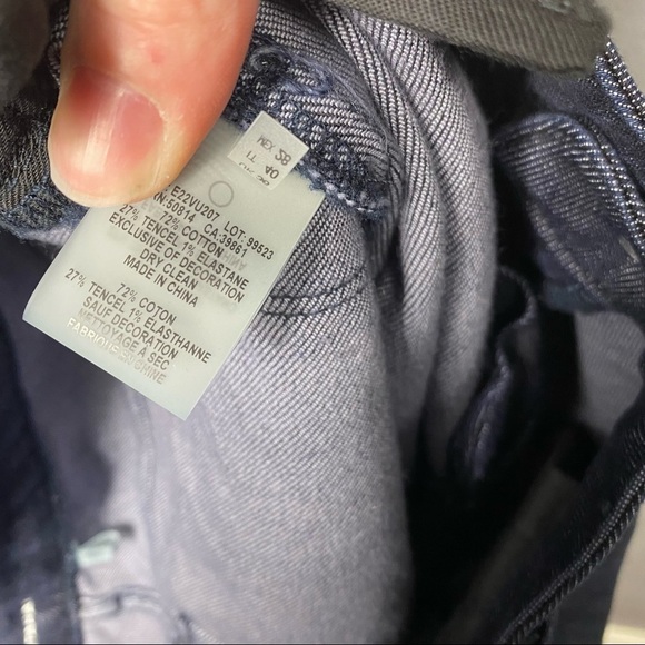 Elie Tahari Womens Azella Embellished Embroidered Skinny Jeans black beaded - Picture 9 of 12